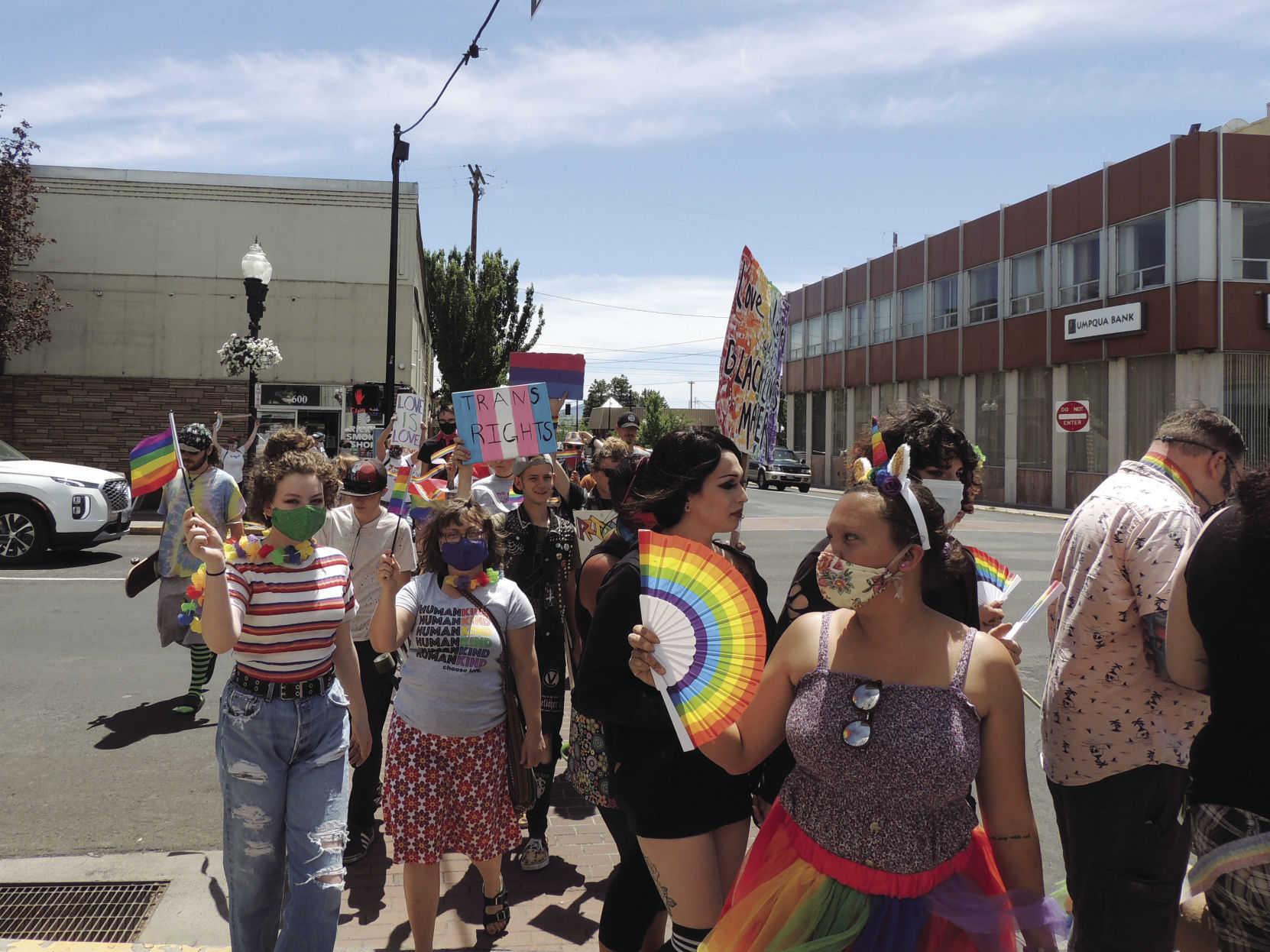 Walking for Pride